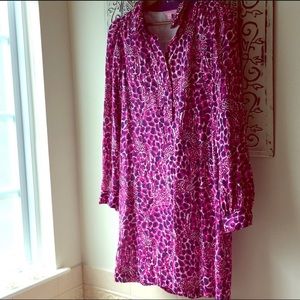Lilly Pulitzer Pink/Purple Belted Dress